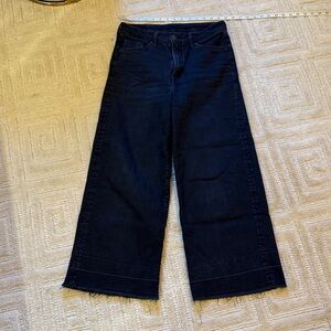 H&M High-Waist Black Culottes